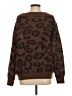 P.A.R.O.S.H. Animal Print Brown Pullover Sweater Size S - photo 2