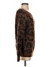 P.A.R.O.S.H. Animal Print Brown Pullover Sweater Size S - photo 4