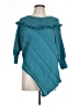 Reba Teal Pullover Sweater Size L - photo 1