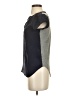 Babaton 100% Silk Black Short Sleeve Silk Top Size XS - photo 5