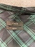 J.Crew 100% Cotton Plaid Green Blue Long Sleeve Button-Down Shirt Size L (estimated) - photo 7