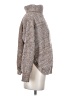 Shein 100% Polyester Tweed Brown Tan Turtleneck Sweater Size M - photo 4