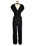 A New Day 100% Polyester Solid Black Jumpsuit Size XS - photo 2