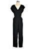 A New Day 100% Polyester Solid Black Jumpsuit Size XS - photo 1
