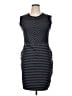 Merona Chevron-herringbone Gray Cocktail Dress Size XL - photo 1