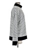 Evereve Stripes White Turtleneck Sweater Size M - photo 4