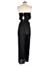 Elan 100% Rayon Solid Black Jumpsuit Size S - photo 2