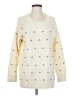 Lou & Grey for LOFT Polka Dots Ivory Pullover Sweater Size XS - photo 1