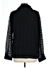 Unbranded 100% Polyester Black Long Sleeve Blouse Size L - photo 2