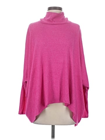 Self Contrast Pullover Sweater (view 1)