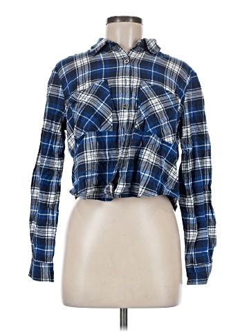 LA Hearts Long Sleeve Blouse (view 1)