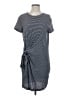 Vince. Stripes Gray Casual Dress Size S - photo 1