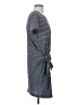 Vince. Stripes Gray Casual Dress Size S - photo 4