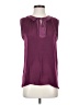 sweet grey 100% Polyester Purple Sleeveless Blouse Size S - photo 1