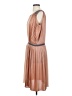 BCBGMAXAZRIA 100% Polyester Tan Cocktail Dress Size 0 - photo 5