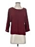 Valette Burgundy 3/4 Sleeve Top Size S - photo 1