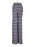 Flat White Stripes Blue Casual Pants Size XS - photo 2
