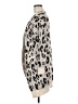 Shein 100% Polyester Animal Print Ivory Cardigan Size 6 - photo 5