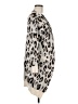 Shein 100% Polyester Animal Print Ivory Cardigan Size 6 - photo 4