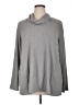 Susan Graver Gray Turtleneck Sweater Size XL - photo 1