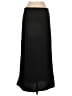 H&M 100% Polyester Solid Black Formal Skirt Size S - photo 2