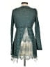 Ryu Teal Cardigan Size S - photo 2