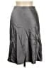 Assorted Brands Solid Gray Silver Casual Skirt Size M - photo 2