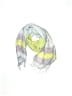 Unbranded Gray Yellow Scarf One size - photo 1