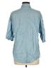 Unbranded Blue 3/4 Sleeve Blouse Size M - photo 2