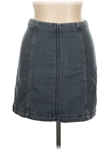 Free People Denim Skirt (view 1)