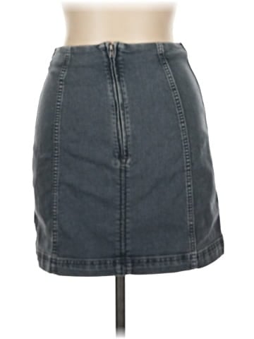 Free People Denim Skirt (view 2)