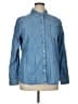 Vineyard Vines 100% Tencel Blue Denim Jacket Size 14 - photo 1