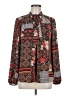 Daniel Rainn 100% Polyester Paisley Brown Long Sleeve Blouse Size M - photo 1