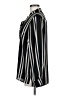 Acevog Stripes Black Long Sleeve Blouse Size M - photo 5