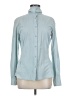 MEC Solid Blue Long Sleeve Blouse Size M - photo 1