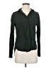 Shore 100% Rayon Green Long Sleeve Blouse Size XS - photo 1