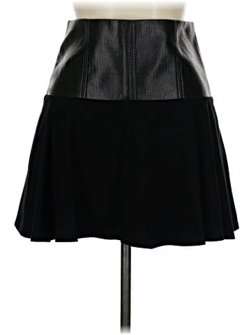 Tibi Faux Leather Skirt (view 1)