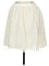 Express 100% Nylon Ivory Formal Skirt Size 6 - photo 2