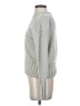 Cynthia Rowley TJX 100% Polyester Solid Silver Turtleneck Sweater Size S - photo 5