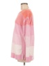 T by Talbots 100% Cotton Color Block Pink Pullover Sweater Size M - photo 5