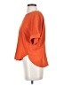 Uniqlo 100% Polyester Orange Short Sleeve Top Size XS - photo 5