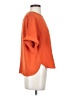 Uniqlo 100% Polyester Orange Short Sleeve Top Size XS - photo 4