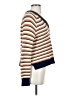 Madewell 100% Cotton Stripes Brown Pullover Sweater Size XS - photo 4