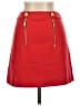 Express Solid Red Casual Skirt Size 00 - photo 1