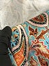 Unbranded Paisley Blue Casual Dress Size S - photo 7