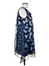 Max Studio 100% Polyester Floral Blue Casual Dress Size XS - photo 4