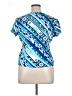 Ruby Rd. Blue Short Sleeve T-Shirt Size XL (petite) - photo 2
