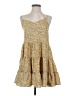 Shein 100% Polyester Yellow Casual Dress Size 2 - photo 1