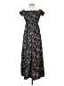 Unbranded 100% Polyester Paisley Black Casual Dress Size S - photo 2