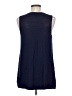 Bobeau 100% Polyester Blue Sleeveless Blouse Size M - photo 2